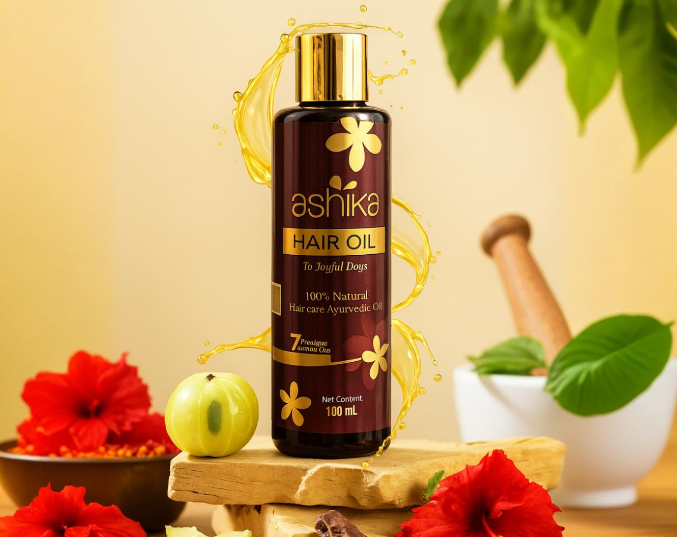 Ashika Ayurvedic Hair Oil Ashika Ayurvedic Hair Oil